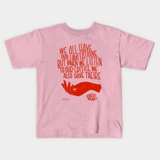 Limitations Quote Kids T-Shirt